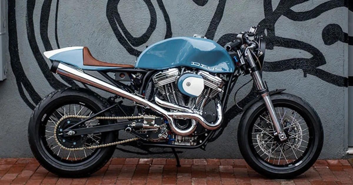 THE BEL AIR 1200 จับ Harley มายำแนว Custom