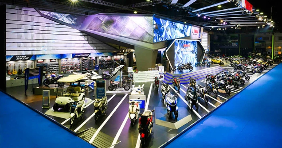 บูธยามาฮ่า "Yamaha REV Riders' Community" รับรางวัล "The Best Design Award 2016" 11 ปีซ้อน