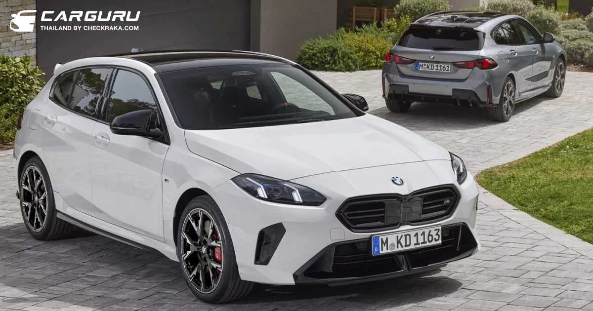 เผยโฉม 2025 BMW 1-Series เปลี่ยนโฉมครั้งใหญ่ จมูกใหม่ ไร้ ‘i’ ต่อท้ายแล้ว