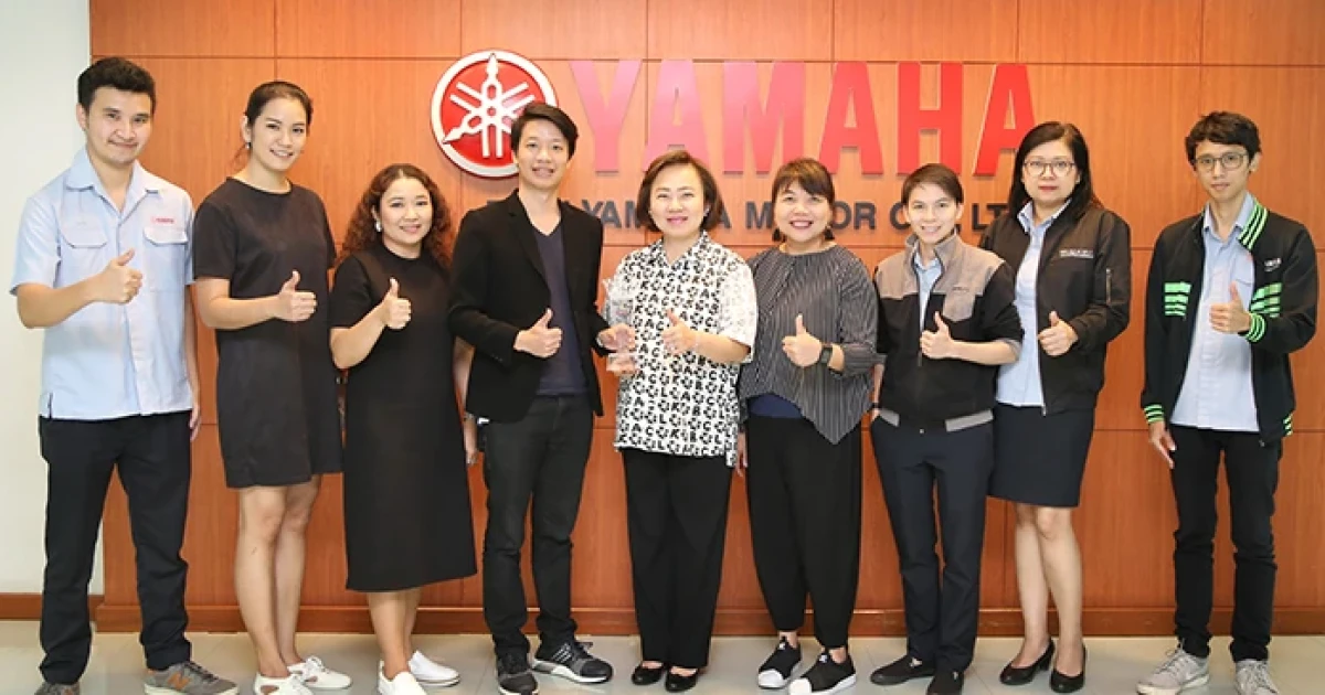 ยามาฮ่า รับรางวัล The Best Brand Performance "Automobile" 2 ปีซ้อน