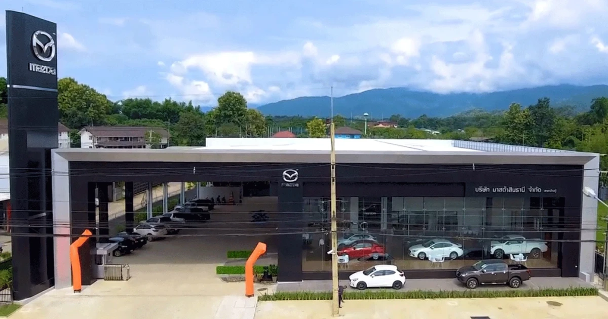 Mazda ขยายโชว์รูมสู่ภาคเหนือ รองรับการเชื่อมโยงเส้นทางสายเศรษฐกิจลุ่มแม่น้ำโขง