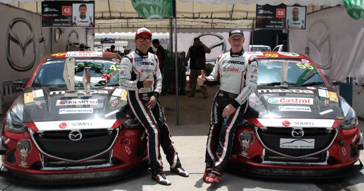 Mazda 2 ตัวจี๊ดผงาดครองแชมป์ทั้งบุคคลและทีมรายการ Thailand Super Series 2017