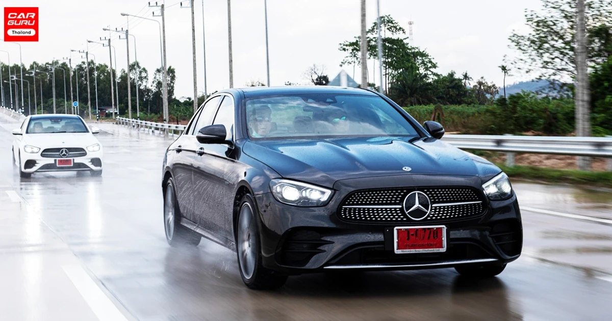 รีวิว - ทดลองขับ Mercedes-Benz E300e AMG Dynamic ปลั๊กอินไฮบริด ในราคาเริ่มต้น 3.19 ล้านบาท