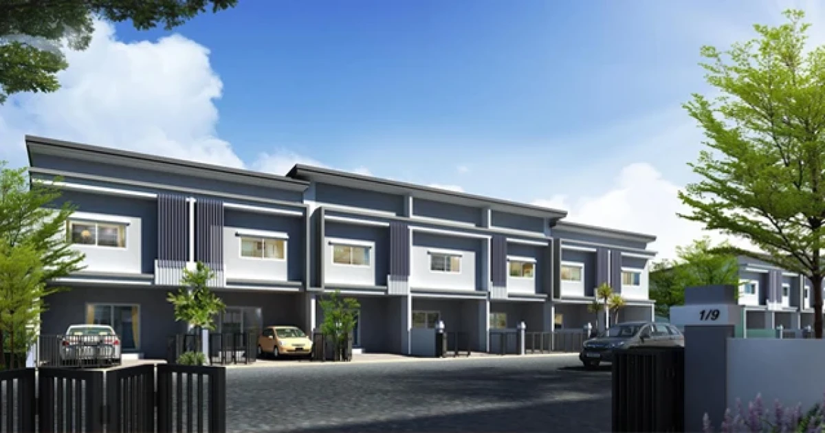 ทาวน์โฮม 2 ชั้น สไตล์โมเดิร์น