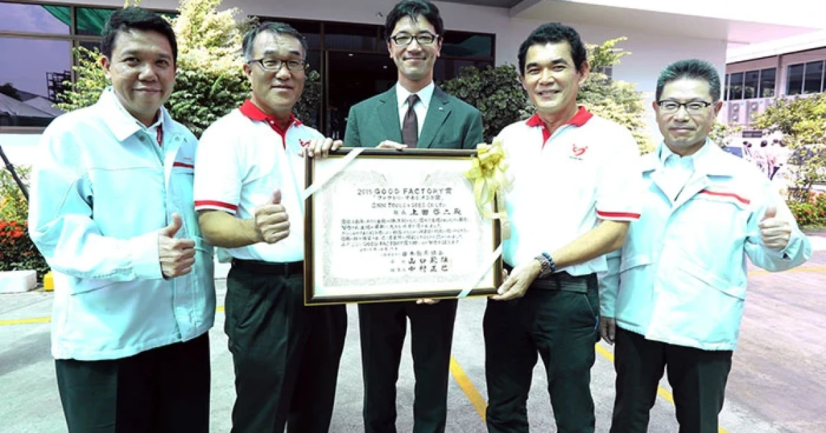 นิสสัน ประเทศไทยแสดงความยินดีกับ เอส เอ็น เอ็น ได้รับรางวัล Good Factory Award