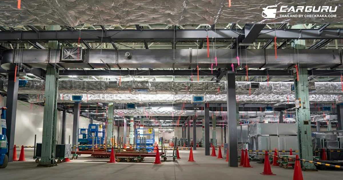 Nissan แสดงสายการผลิตในขั้นทดลองของ all-solid-state battery ที่อยู่ระหว่างการก่อสร้างในญี่ปุ่น เพื่อส่งเสริมการพัฒนานวัตกรรมของเทคโนโลยีการผลิตแบตเตอรี่