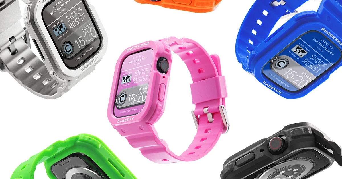 เติมสีสันให้ Apple Watch ด้วยสายนาฬิกา Bounce Odyssey ใหม่ล่าสุดจาก CASETiFY