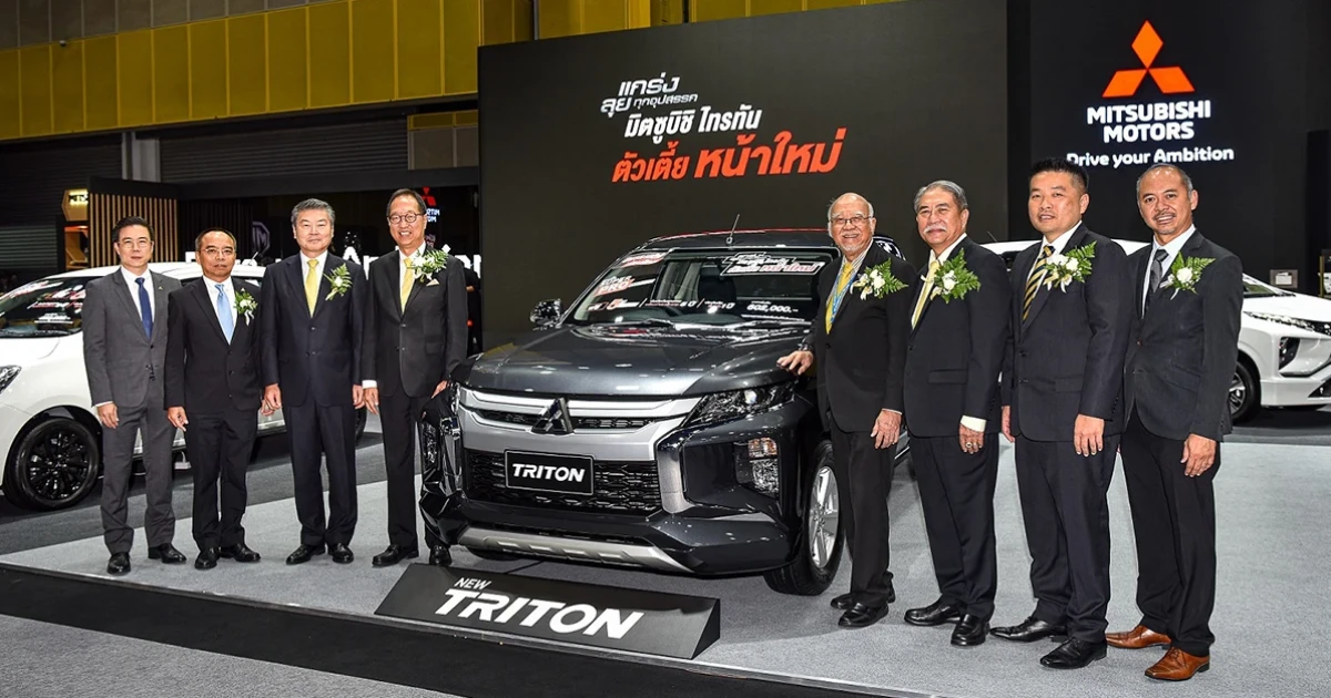 มิตซูบิชิ จัดแสดง ไทรทัน ตัวเตี้ยหน้าใหม่ ในงาน ฟาสต์ ออโต้ โชว์ ไทยแลนด์ 2019