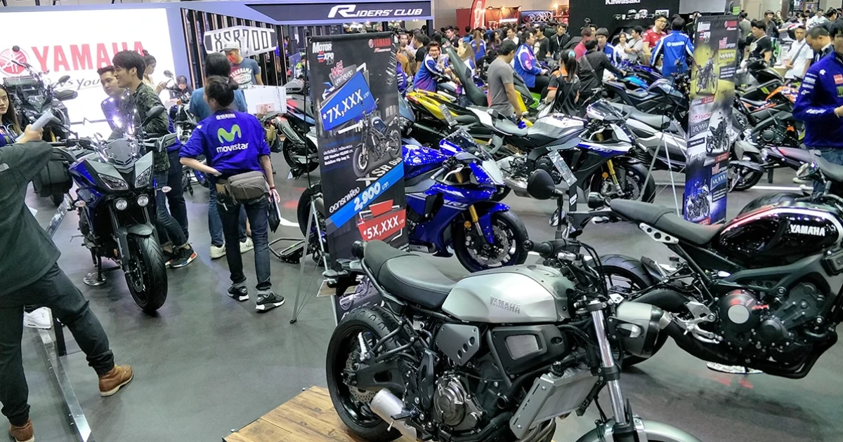 ยามาฮ่า แรงกวาดยอดจองในงาน Motor Expo 2017 กว่า 800 คัน