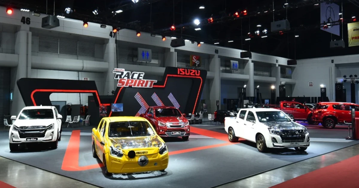 อีซูซุ นำทัพยนตรกรรมสายพันธุ์สปอร์ตร่วมโชว์ในงาน บางกอก อินเตอร์เนชั่นแนล ออโต ซาลอน 2019