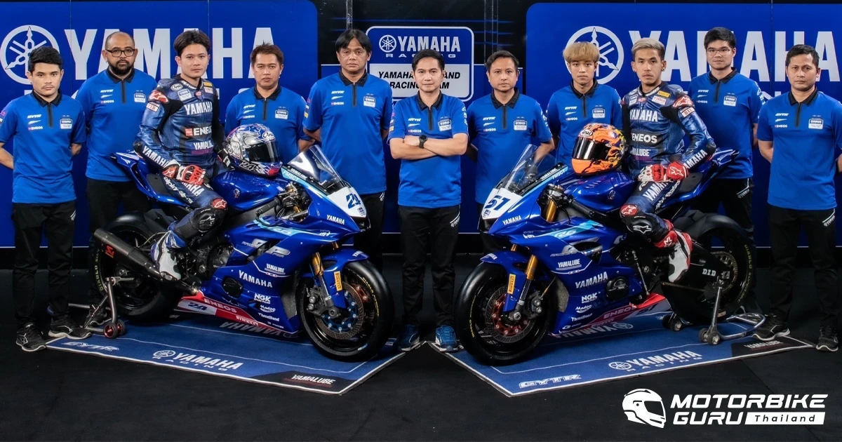ยามาฮ่า ไทยแลนด์ เรซซิ่งทีม ปิดจ็อบสวย! ประเดิมฤดูกาลแรกทีมไทยใน เวิลด์ แชมเปียนชิพ
