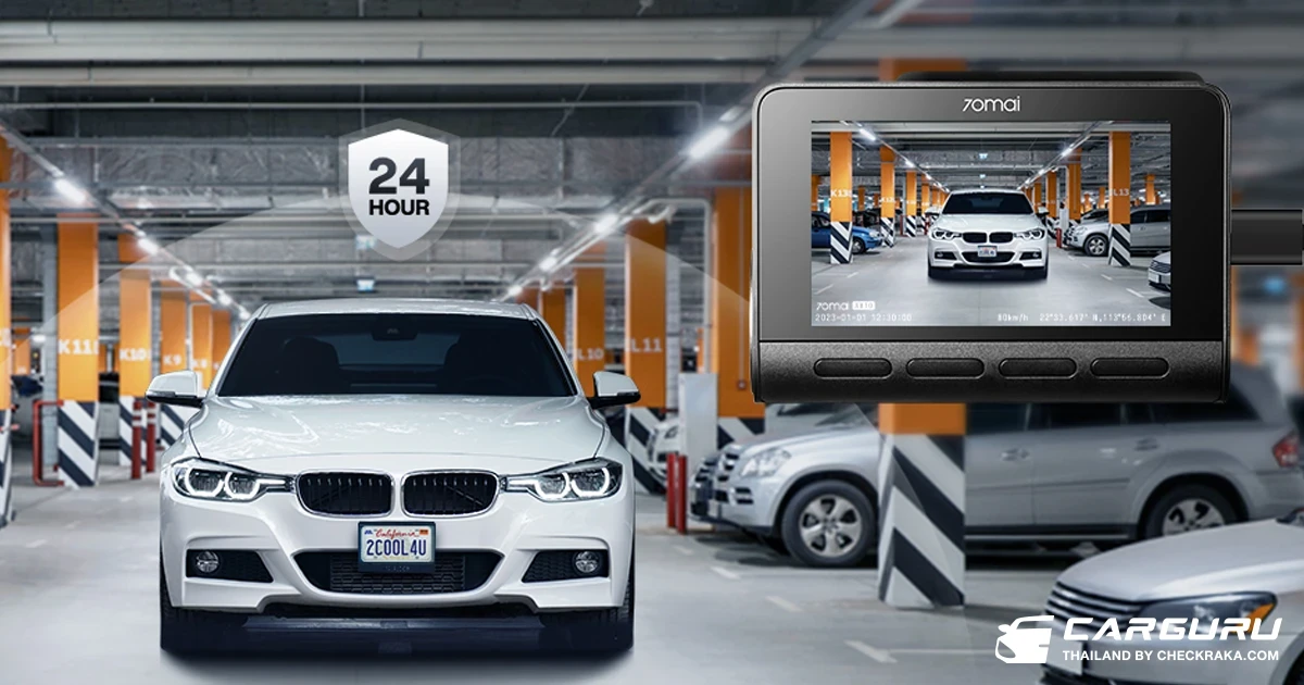 กล้องติดรถยนต์ Dash Cam 4K A810 จาก 70mai อัปเกรดเซ็นเซอร์รุ่นใหม่ล่าสุด Sony STARVIS 2 IMX 678 ภาพชัด สมจริงยิ่งขึ้น