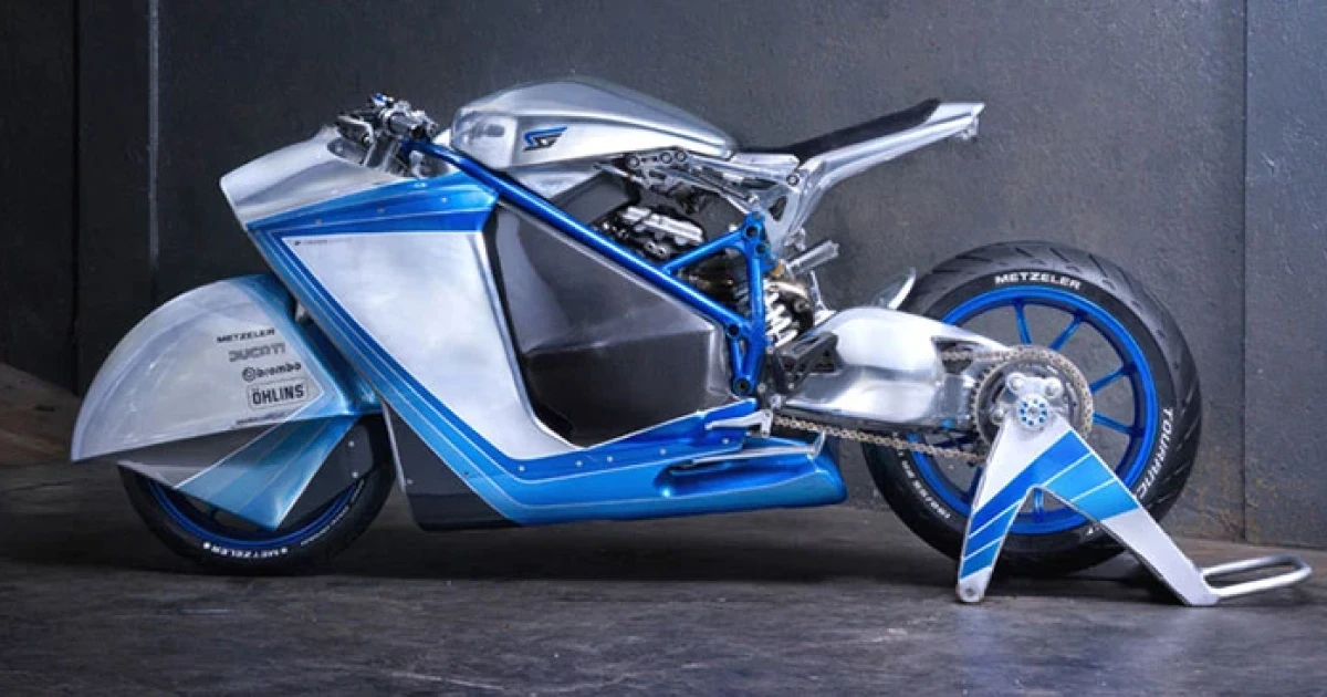 Ducati 848 Neo-Racer อลูมิเนียมทั้งคัน โดย Smoked Garage