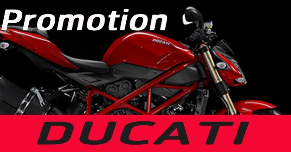 ดูคาติ ยืด......โปรโมชั่น เอาใจแฟนๆ ก่อน 30 เม.ย.58 นี้เท่านั้น