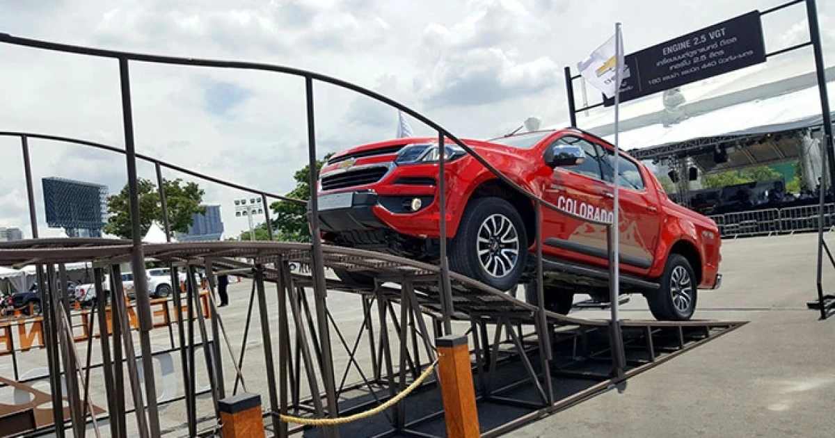 Chevrolet ชวนลูกค้าวัดใจกับพลังขับ Colorado รุ่นใหม่ล่าสุด