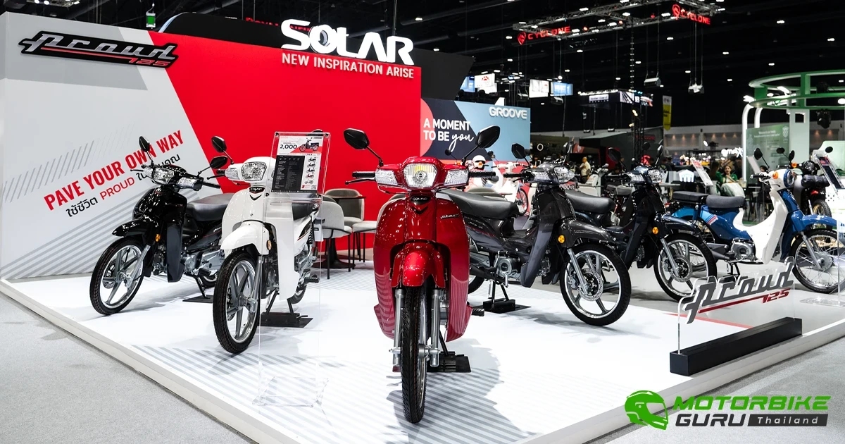 SOLAR ให้คุณออกนอกเส้นทางค้นพบสิ่งใหม่ในแบบคุณด้วยรถรุ่นพิเศษ GROOVE CROSS CAMP ในงาน MOTOR EXPO 2023