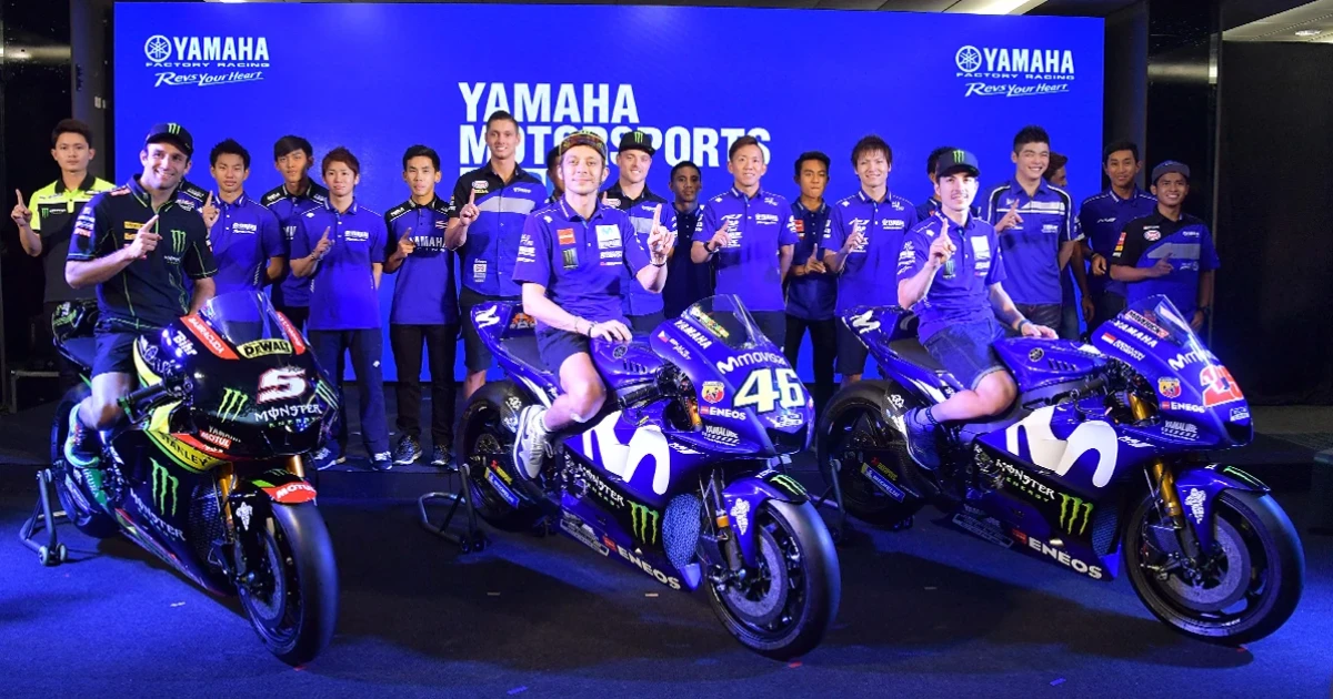 ยามาฮ่า เปิดตัวทีมแข่งระดับโลก ลั่นคว้าแชมป์โลกทุกการแข่งขัน