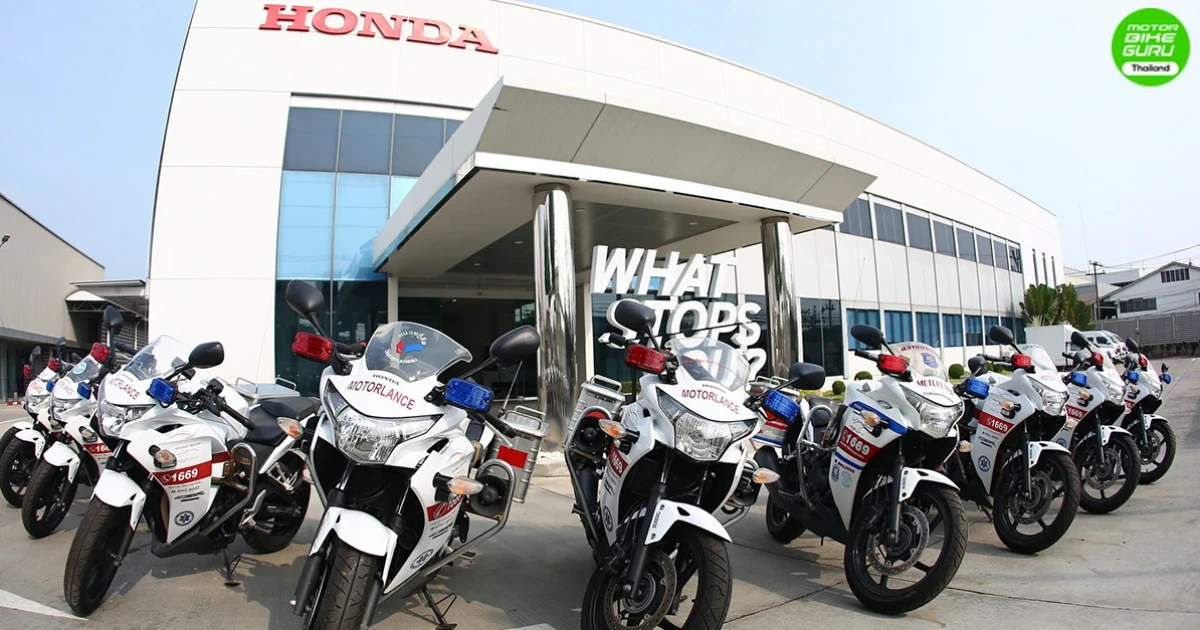 กองทุนฮอนด้าเคียงข้างไทย สนับสนุนรถจักรยานยนต์พยาบาลเพิ่มอีก 10 คัน เพื่อต้านภัยโควิด-19