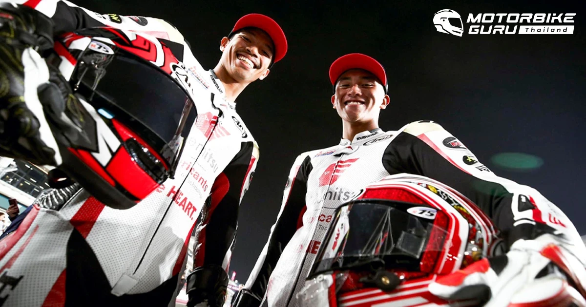 ก้อง และ ก๊องส์ ลั่นพร้อมเต็มร้อย! นำทัพ ฮอนด้า ทีม เอเชีย ลุยศึก Moto2-Moto3 2024
