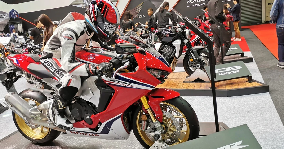 แรงต่อเนื่อง! รถจักรยานยนต์ฮอนด้ายอดจองพุ่ง 315 คันในงาน BIG Motor Sale