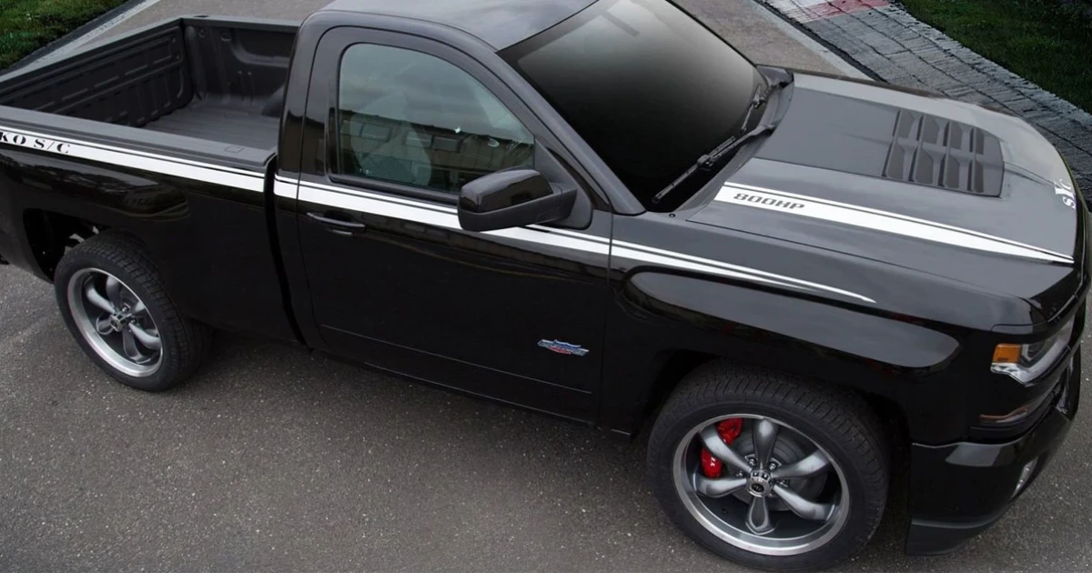 Chevrolet Silverado 1500 กระบะไซส์ยักษ์วี 8 ซูเปอร์ชาร์จ 800 ม้า!