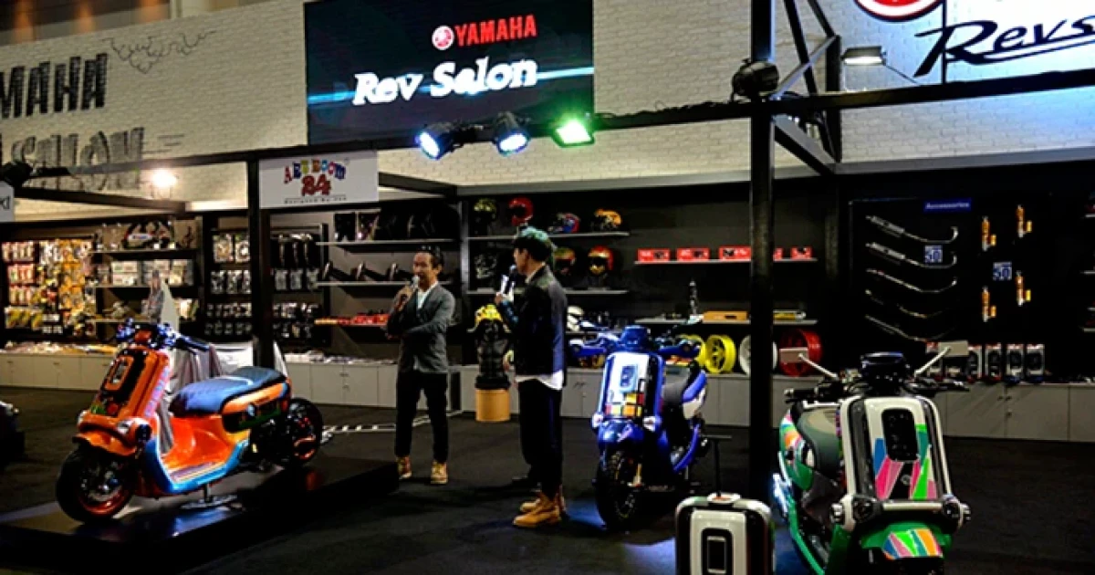 ยามาฮ่า จัดบูธ Yamaha Rev Salon นำ 4 ร้านแต่งระดับเทพ โชว์รถแต่งไอเดียล้ำใน Bangkok International Auto Salon 2017