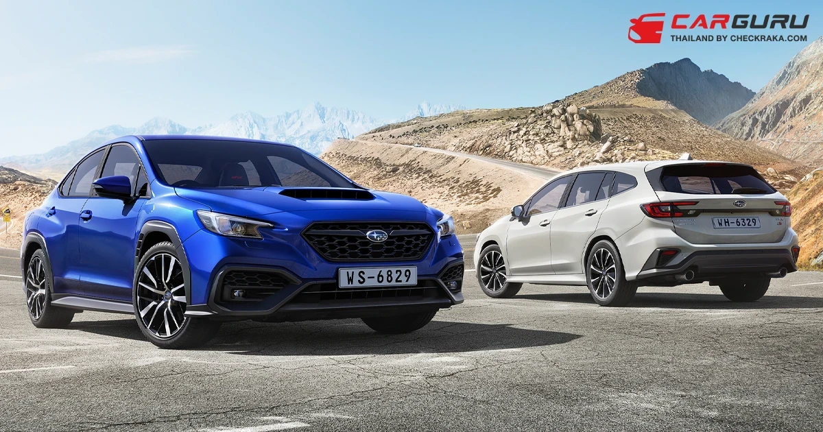 Subaru เปิดตัวรถ WRX tS and WRX Wagon tS พร้อมมอบข้อเสนอ BIG Bonus ทุกรุ่น ในงาน BIG Motor Sale