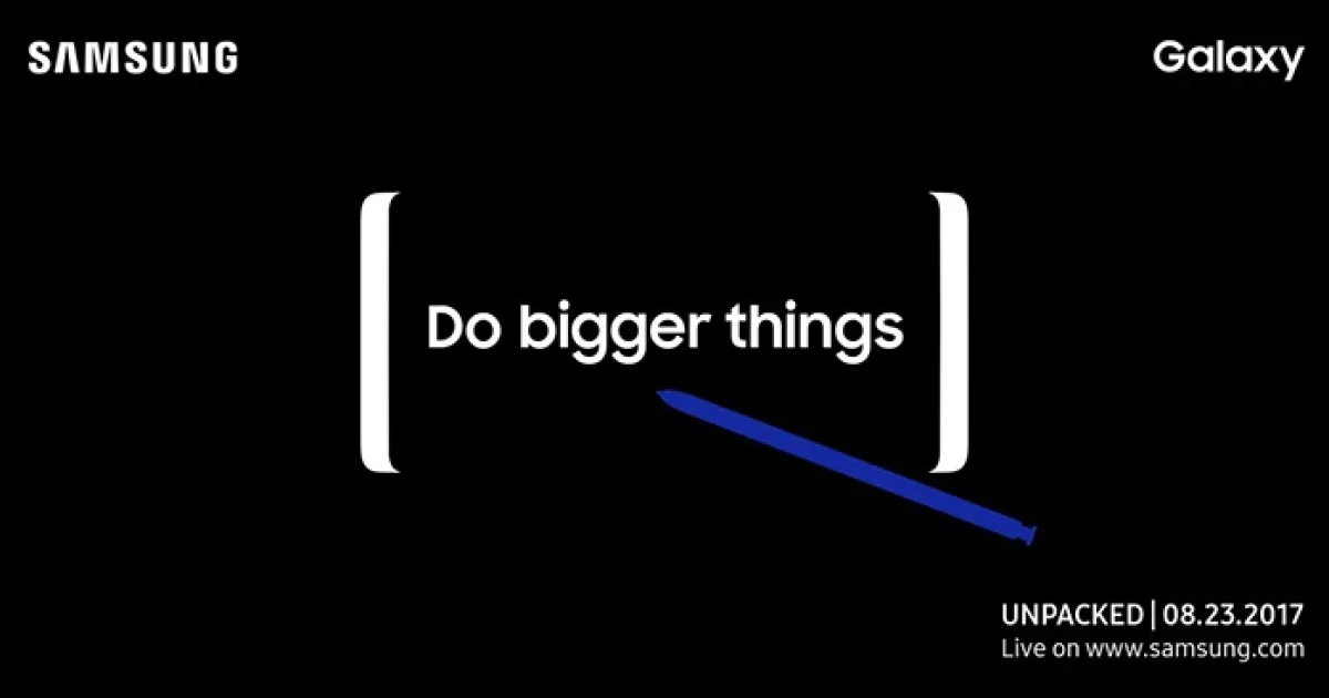 Samsung Galaxy Note 8 มาแน่ 23 ส.ค. 60