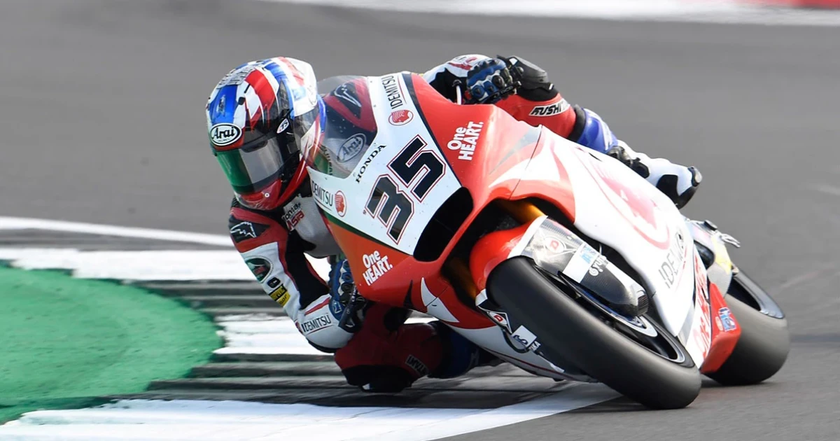 นักแข่งรถหนึ่งเดียวของไทยในโมโตทู "คิงคองก้อง" คว้าอันดับ 16 พลาดหวืดแต้มศึก Moto2 บริติชกรังด์ปรีซ์