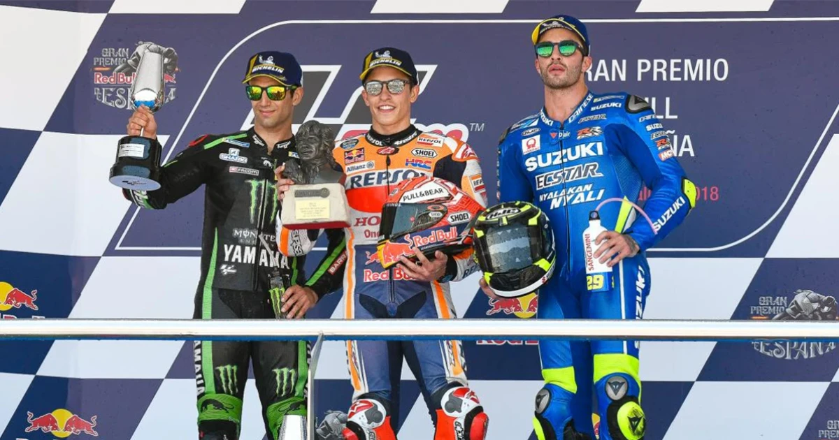 MotoGP 2018 สนาม 4 Marquez คว้าแชมป์สุดชิล ด้าน Zarco รับโชคชุดใหญ่ได้อันดับ 2 แบบสบายๆ