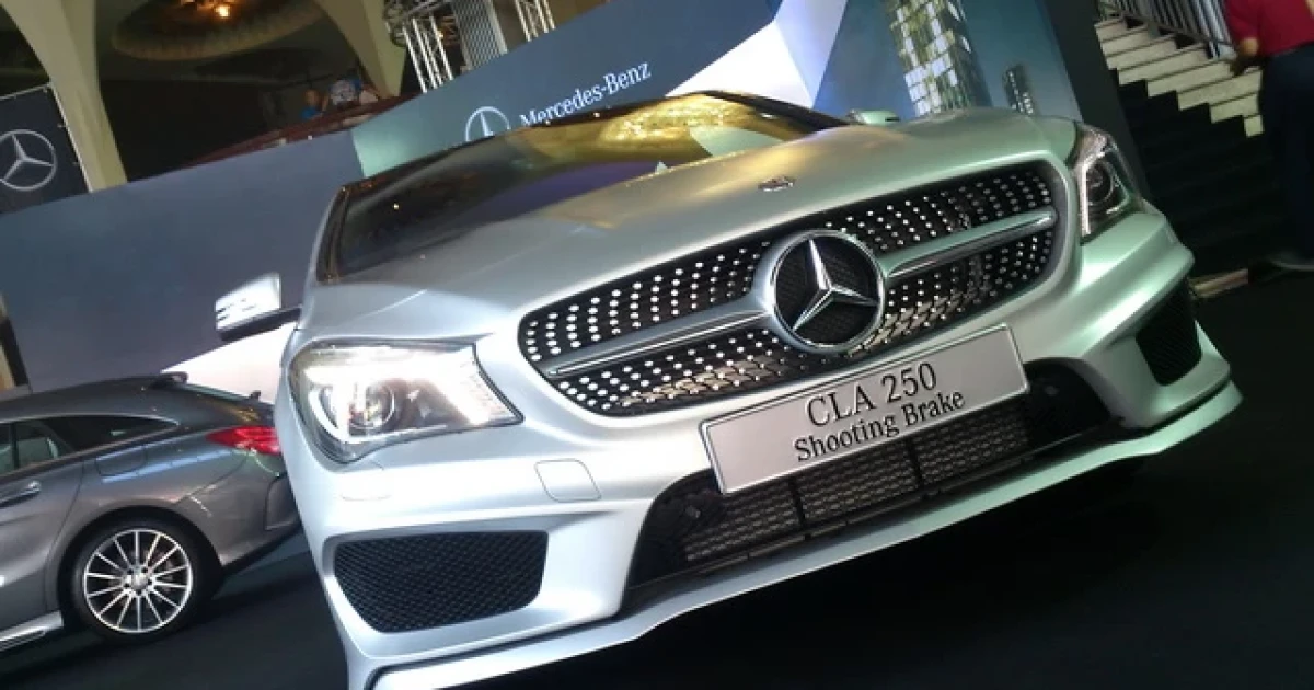 เมอร์เซเดส-เบนซ์ เผยโฉมยนตรกรรมล่าสุด The New CLA 250 Shooting Brake