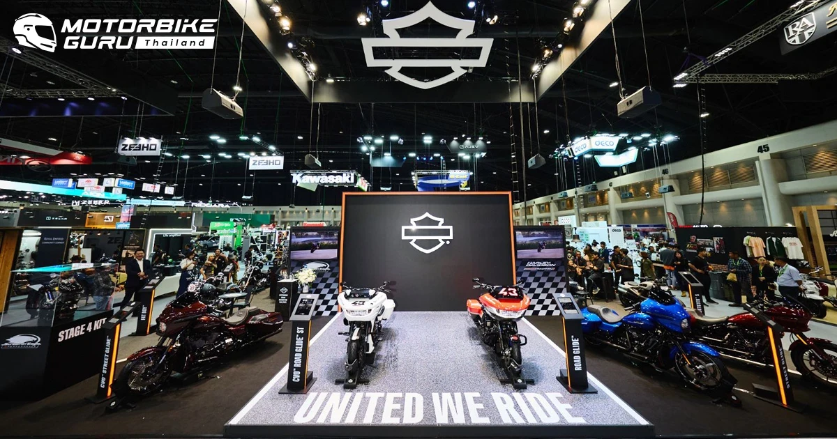 HARLEY-DAVIDSON ปลุกจิตวิญญาณแห่งการแข่งขันกับรถตระกูล Grand American Touring ในงาน Motor Expo 2024