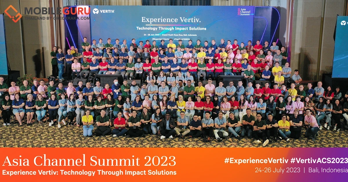 เวอร์ทิฟย้ำถึงบทบาทของโครงสร้างพื้นฐานที่ประหยัดพลังงานในเทคโนโลยีดาต้า เซ็นเตอร์ใหม่ๆ ในงาน Asia Channel Summit 2566