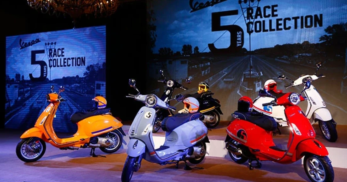 Vespiario ฉลองความสำเร็จครบรอบ 5 ปี พร้อมเผยโฉมเวสป้ารุ่น Limited Edition