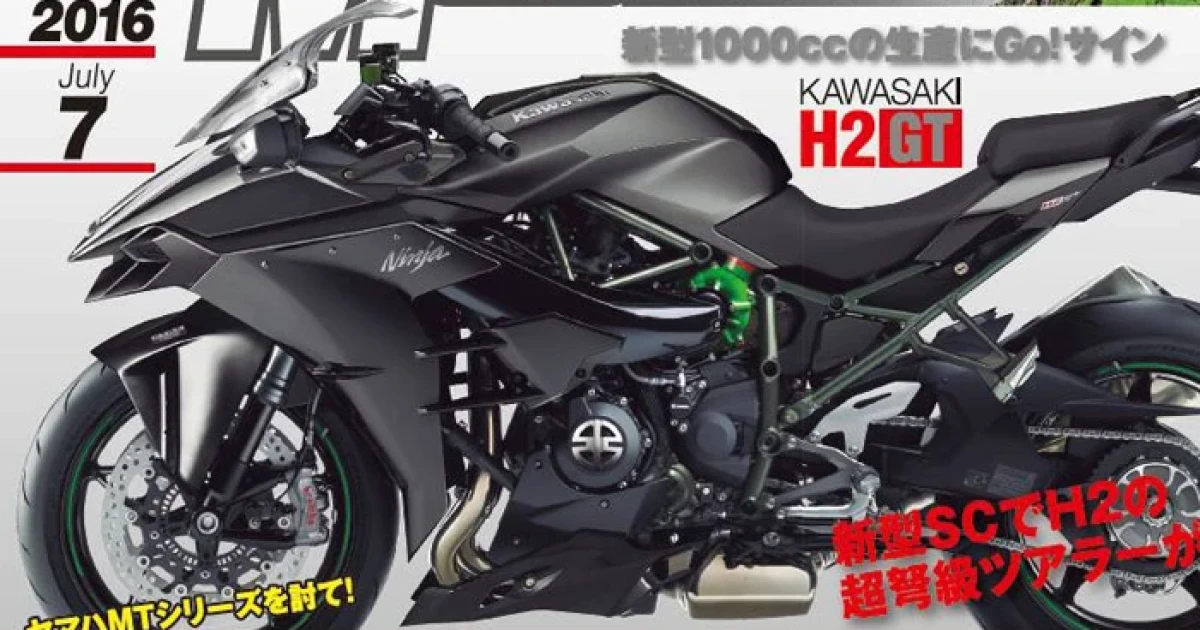 เผยภาพ Render ของ Kawasaki H2 GT 2017