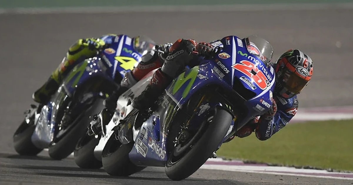 มาเวอริค บีญาเลส พายามาฮ่าประเดิมแชมป์ กาตาร์ กรังด์ปรีซ์ ในศึก MotoGP 2017