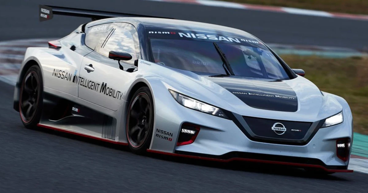 Nissan LEAF NISMO RC Concept รถต้นแบบตัวแข่งไฟฟ้าล้วน 300 ม้า