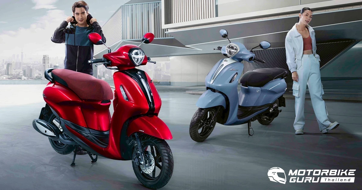 NEW YAMAHA GRAND FILANO HYBRID 2025 เปิดตัว 3 สีสันใหม่! พร้อมรับประกัน 5 ปี หรือ 50,000 กิโลเมตร กับราคาแนะนำเริ่มต้นเพียง 64,700 บาท