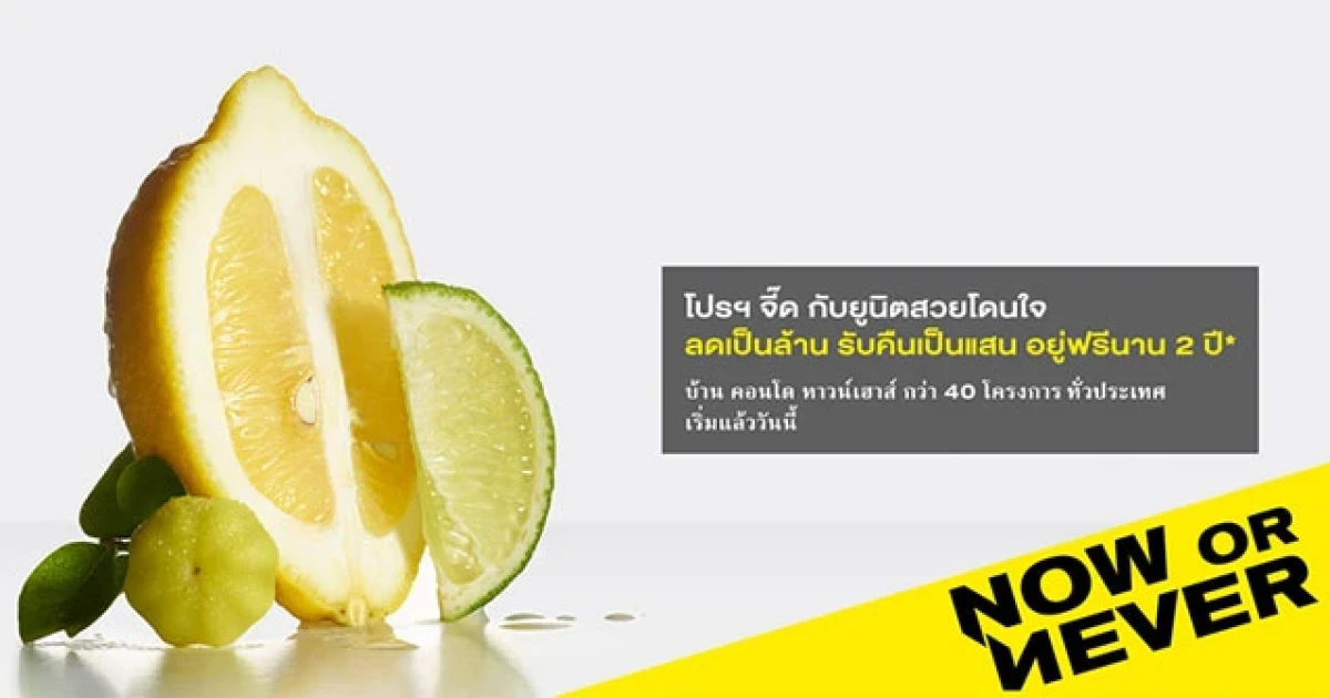 โปรฯจี๊ด พบบ้าน คอนโด ทาวน์เฮ้าส์ กว่า 40 โครงการ ทั่วประเทศจากแสนสิริ เริ่มแล้ววันนี้