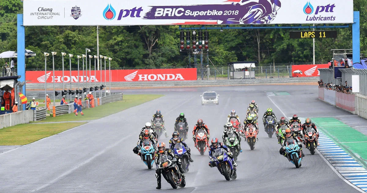 PTT BRIC Superbike 2018 สนาม 3 สุดมันร่วมลุ้นใครจะเป็นแชมป์ประจำปีคว้าสิทธิไปแข่งรายการระดับโลก