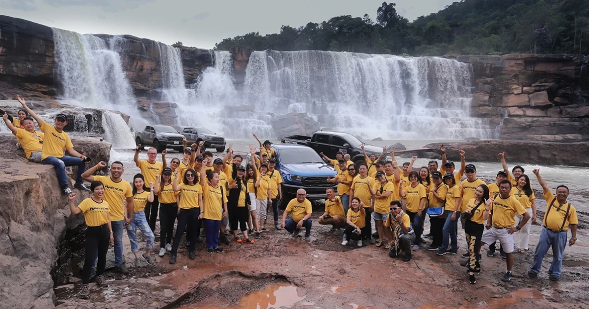 Ford พาลูกค้าร่วมผจญภัยท่องธรรมชาติลาวและเวียดนามในทริป "Ranger Raptor Adventure"