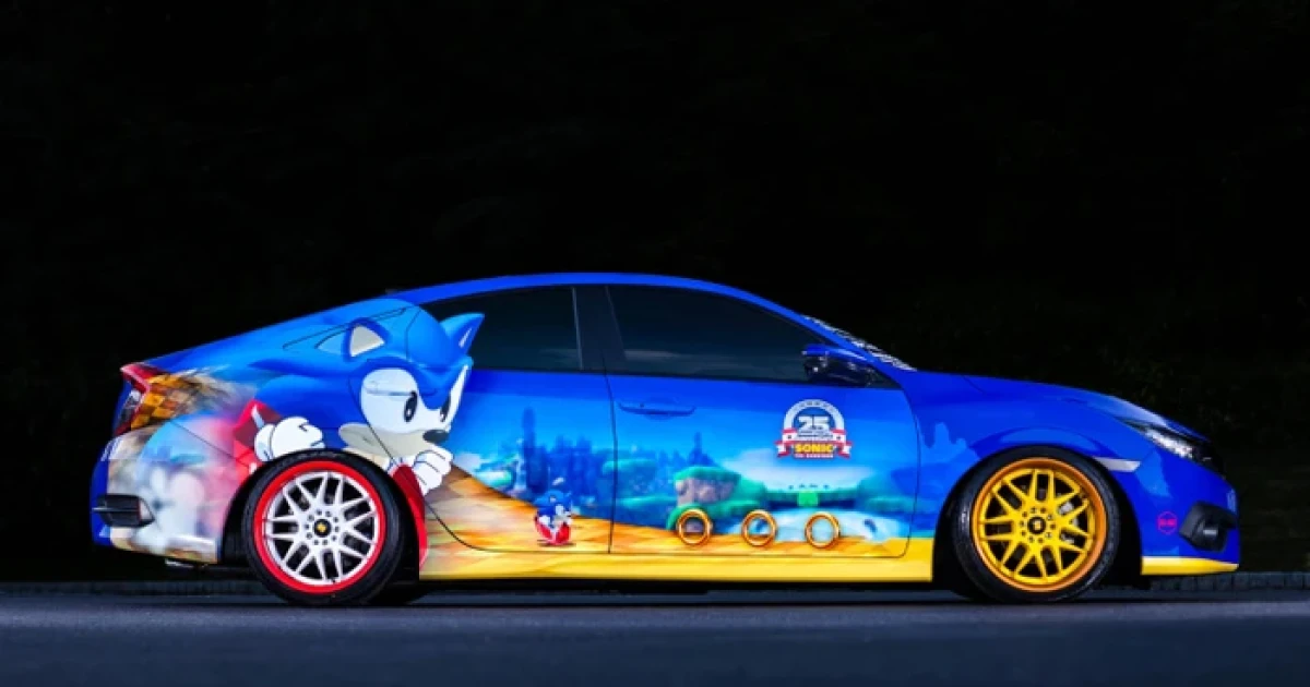 Honda เผยโฉม Sonic Civic ในงาน Comic-Con ที่ซานดิเอโก