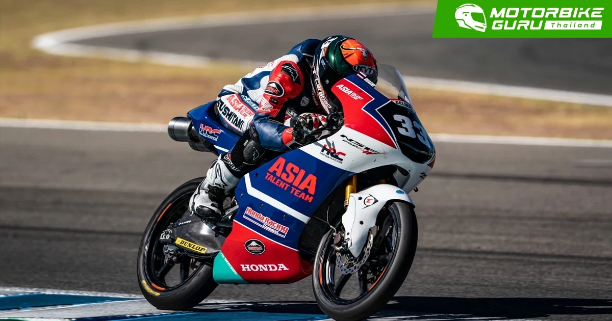 ก๊องส์-ธัชกร คว้าท็อป 5 ในศึก จูเนียร์จีพี เวิลด์ แชมเปี้ยนชิพ สนาม 4 ที่สเปน