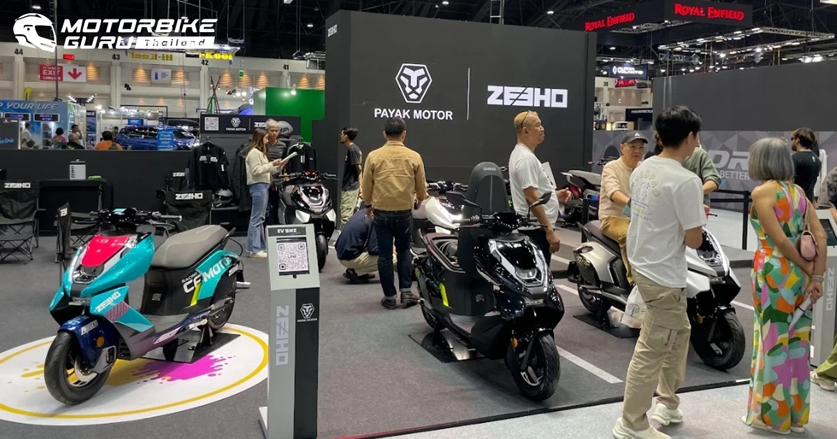 ZEEHO อีวีไบค์น้องใหม่ยอดขายพุ่งทะลุเป้าใน มอเตอร์ เอ็กซ์โป 2023 ด้าน พยัคฆ์ มอเตอร์ เร่งเปิดรับพันธมิตรเครือข่ายขายและบริการทั่วประเทศ