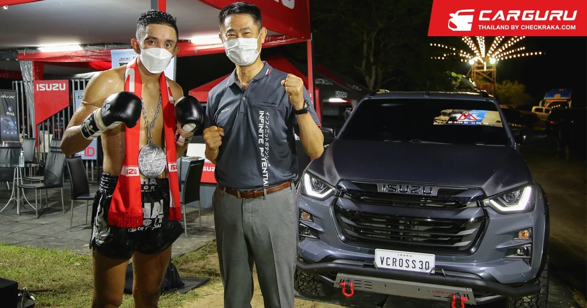 อีซูซุ ส่ง เพชรธงชัย ที.บี.เอ็ม. ยิม โชว์ฝีมือเหนือชั้นผ่านเข้ารอบ THAI FIGHT 2022