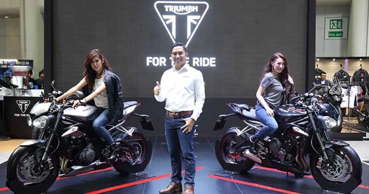 ไทรอัมพ์ มอเตอร์ไซเคิลส์ ปลื้มยอดจองงานมอเตอร์โชว์ 188 คัน