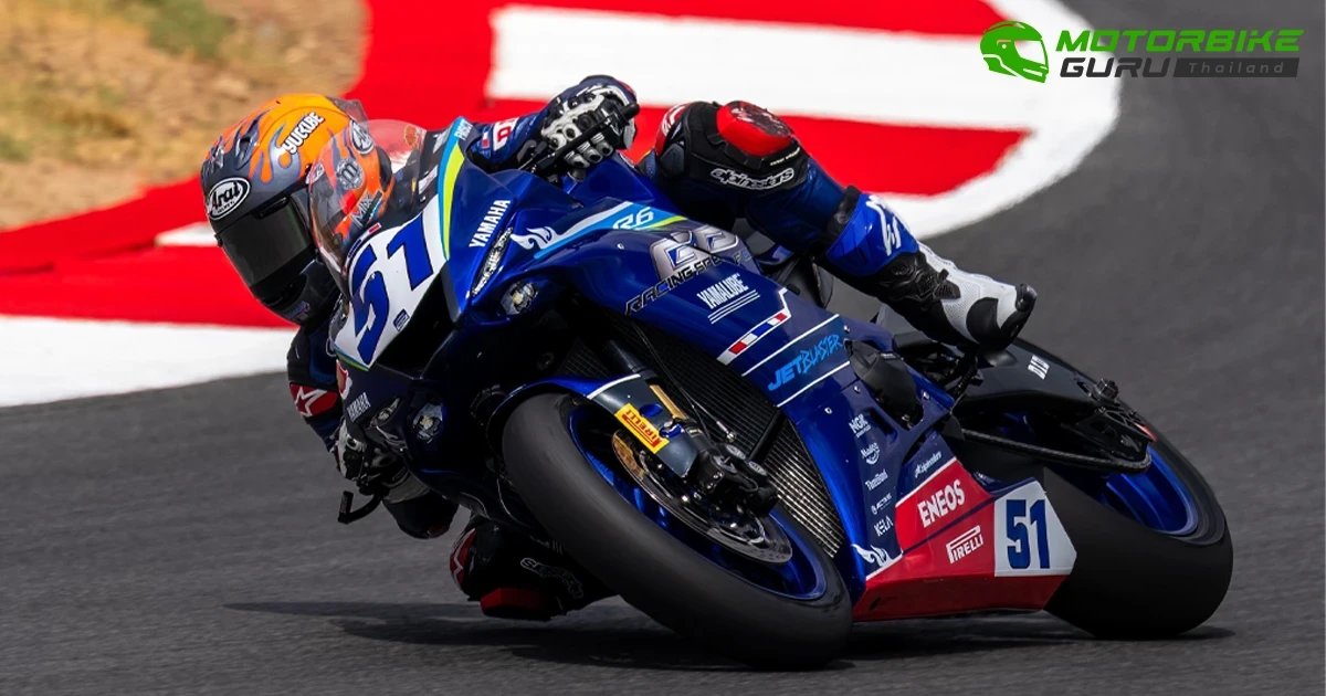 ตี-อนุภาพ จาก ยามาฮ่า ไทยแลนด์ เรซซิ่งทีม ทำผลงานต่อเนื่องในศึก เวิลด์ ซูเปอร์สปอร์ต แชมเปียนชิพ 2024 สนาม 7 เรซที่ 1 และ 2 ที่ปอร์ติเมา