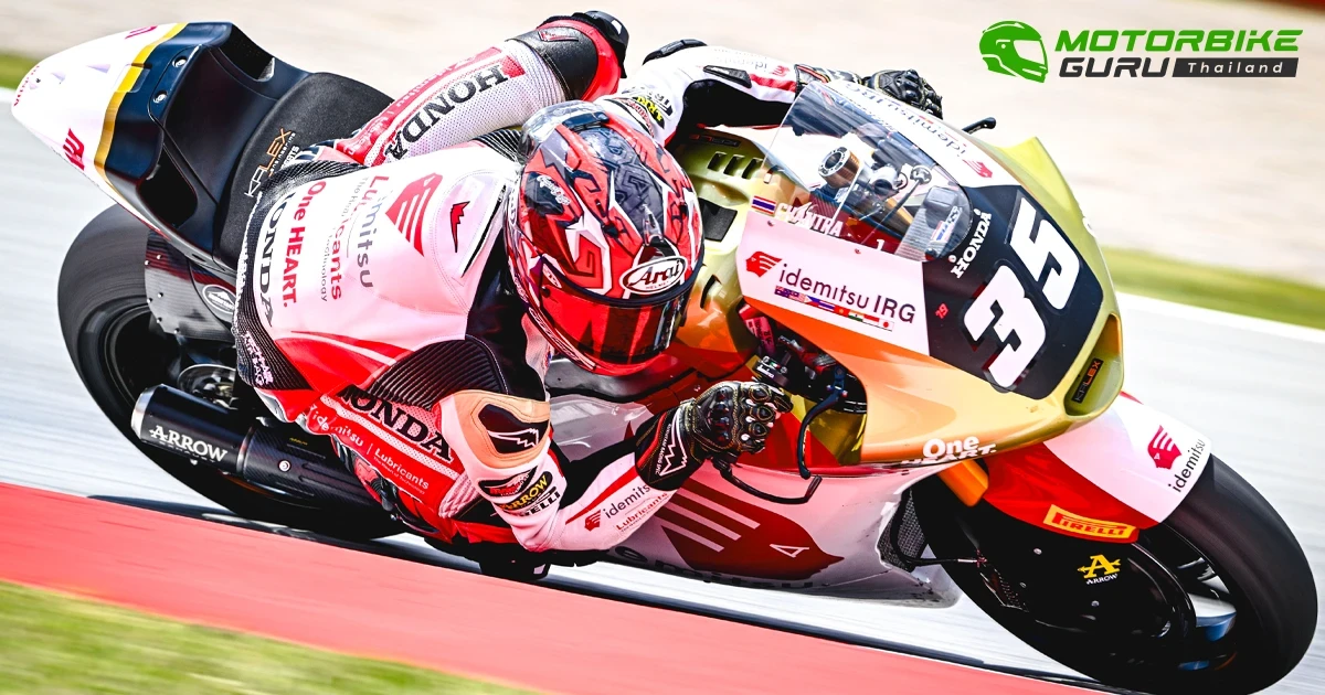 ก้อง-สมเกียรติ สู้เต็มที่แต่โดนชนล้มที่โค้ง 1 ในโมโตทู ด้าน ก๊องส์-ธัชกร บิดไล่บี้คว้าท็อป 22 ในโมโตทรี ที่คาตาลัน จีพี