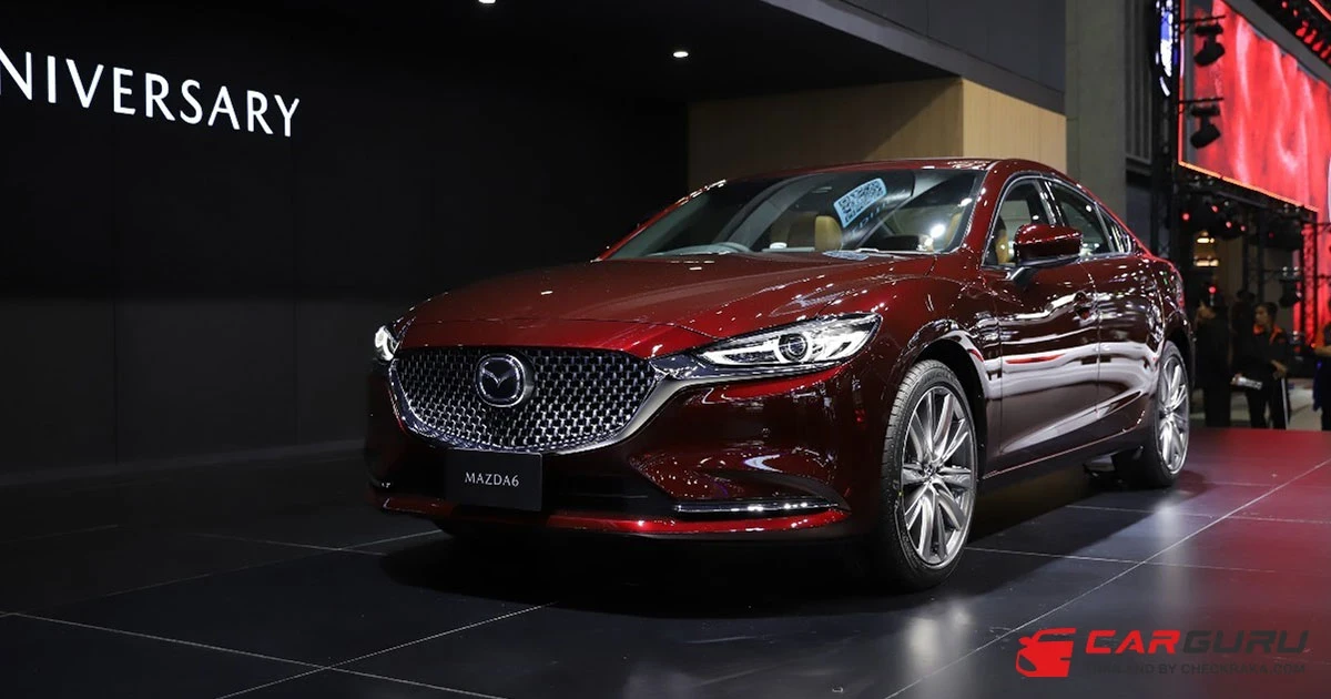 MAZDA เซอร์ไพรส์ใน Motor Expo 2023 เปิดราคา Mazda6 รุ่นพิเศษประมาณ 2.4 ล้านบาท พร้อมแคมเปญสุดคุ้ม