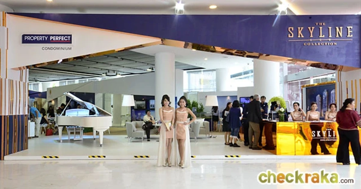 พาชมบรรยากาศงาน "The Sky Line Collection" ดูคอนโดหรูติดรถไฟฟ้า ณ ห้างเอ็มควอเทียร์